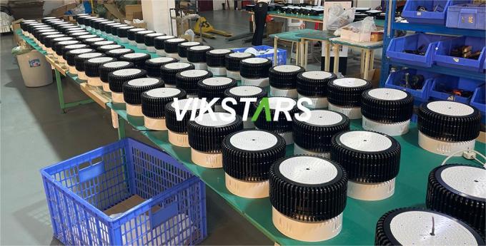 100W 150W 200W 250W อลูมิเนียมฟิน LED ไฟสูงสําหรับการส่องแสงพาณิชย์ 10