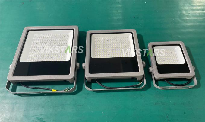 สําหรับโครงการไฟฟ้า 50W 100W 150W 200W 300W ไฟฟ้า LED 6000K IP65 กันน้ํา 1