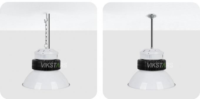 100W 150W 200W 250W อลูมิเนียมฟิน LED ไฟสูงสําหรับการส่องแสงพาณิชย์ 4