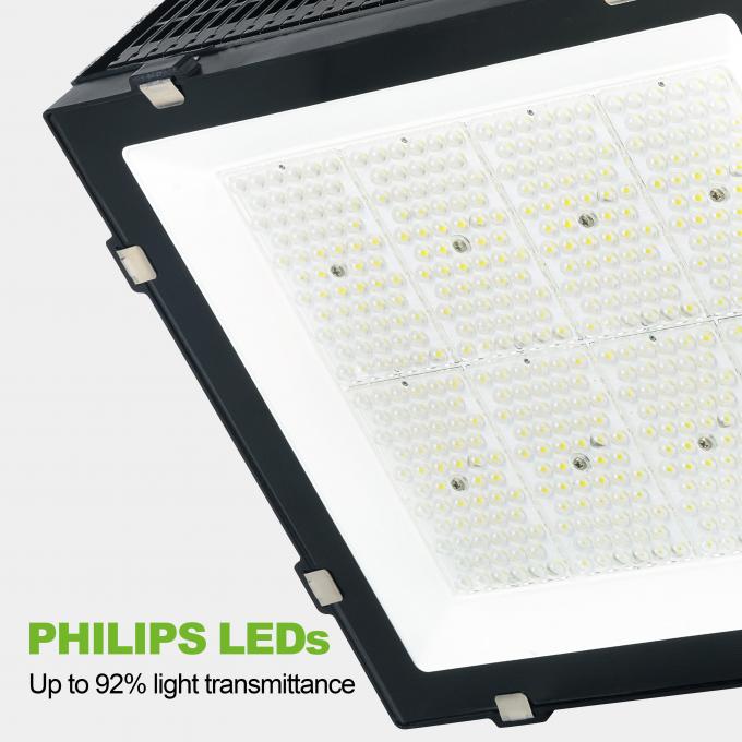400W 600W 1000W แสงน้ํากันน้ํา 140Lm / W กระจายแสง Led Precio สําหรับสนามกีฬา 2