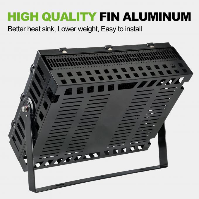 400W 600W 1000W แสงน้ํากันน้ํา 140Lm / W กระจายแสง Led Precio สําหรับสนามกีฬา 3