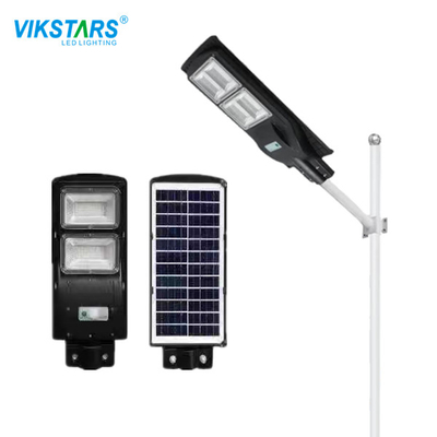 ซื้อ All In One Solar Street Courtyard Light วัสดุ ABS พร้อมตัวเรือนสีดำ การผลิตออนไลน์