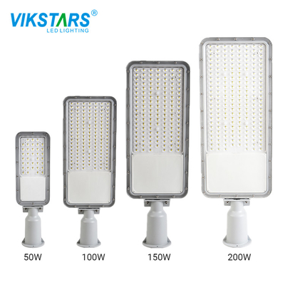 ซื้อ ไฟถนน LED กันน้ำ 90lm 130lm สีเทา พร้อมการรับประกัน 5 ปี การผลิตออนไลน์