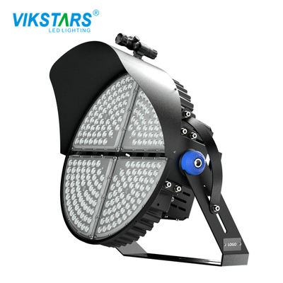 ซื้อ ไฟสนามกีฬาเสาสูง 400 800 1200w เคสอลูมิเนียมสีดำ 170lm / W การผลิตออนไลน์