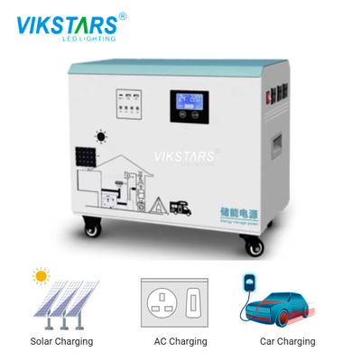 ซื้อ ระบบพลังงานแสงอาทิตย์แบบพกพาความจุสูง 3000w สำหรับการชาร์จที่บ้านกลางแจ้ง การผลิตออนไลน์