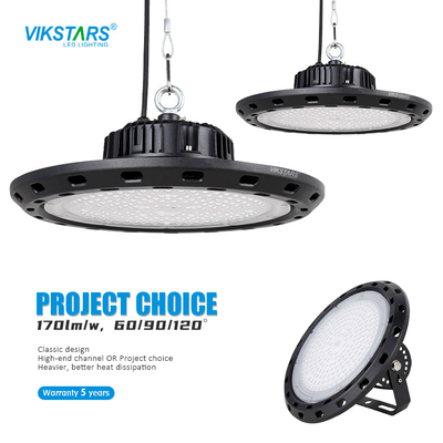 ซื้อ 50w UFO High Bay Light สําหรับโกดัง 150lm/W 3000 4000 5000k IP65 กันน้ํา การผลิตออนไลน์