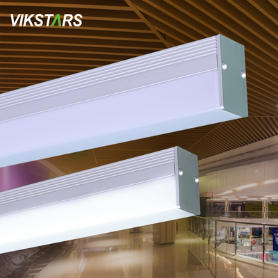 ซื้อ 36W 3600lm 47in โคมไฟระย้าเชิงเส้นสีขาว LED อลูมิเนียมระบายความร้อน การผลิตออนไลน์