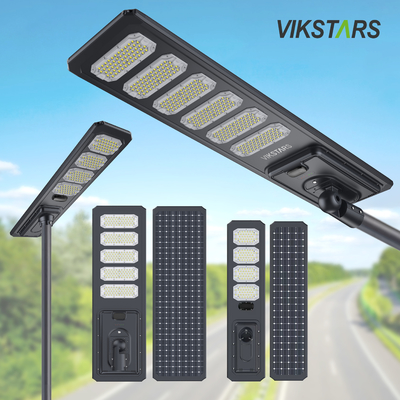 ซื้อ ใหม่ 100W 200W 300W 400W 500W All In One อลูมิเนียมแสงอาทิตย์ Street Light สําหรับขายส่ง การผลิตออนไลน์