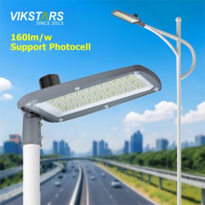 ซื้อ 160lm/w ความสว่างสูง แสง LED ใหม่ 100w 150w 200w พร้อมไฟฟอร์เซลล์ขับภายนอก สําหรับถนนหลัก การผลิตออนไลน์