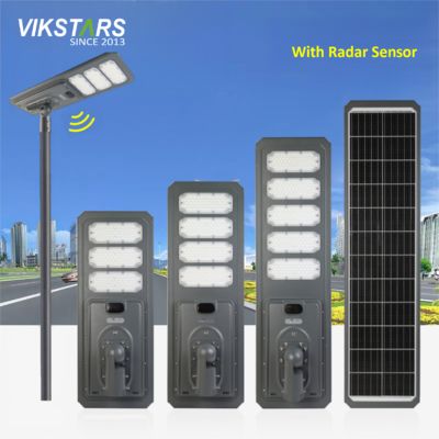 ซื้อ ใหม่ 100W 200W 300W 400W 500W All In One อลูมิเนียมแสงอาทิตย์ Street Light สําหรับขายส่ง การผลิตออนไลน์
