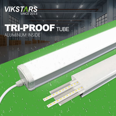 ซื้อ ไฟ LED เชิงเส้นราคาถูกกว่า 36W หลอด Tri-proof สำหรับโรงจอดรถกันน้ำ 1200 มม. การผลิตออนไลน์