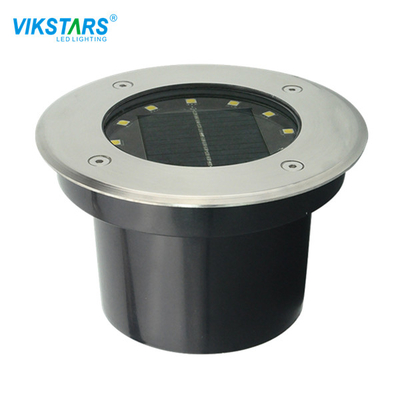 ซื้อ 0.6 กก. IP65 โคมไฟฝังพลังงานแสงอาทิตย์กลางแจ้ง 3W Die Casting Aluminium การผลิตออนไลน์
