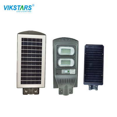 แหล่งจ่ายไฟ DC ไฟถนนพลังงานแสงอาทิตย์ 300w วัสดุตัวโคมไฟพลาสติก ABS