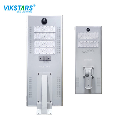 สีที่อยู่อาศัยสีเทาไฟถนน LED พลังงานแสงอาทิตย์ในตัวสำหรับไฟถนนในสวน