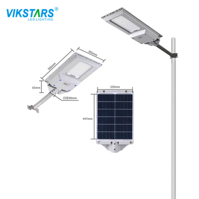 ไฟถนนพลังงานแสงอาทิตย์แบบ All In One 500w 144pcs LEDs สำหรับไฟทางหลวง