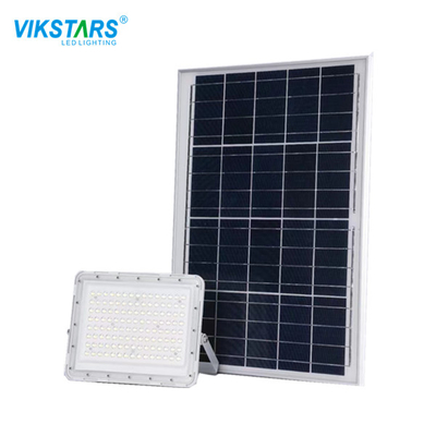 น้ำท่วมไฟ LED พลังงานแสงอาทิตย์ 300w พร้อมเซ็นเซอร์วัดแสงและรีโมทคอนโทรลสำหรับไฟประตู