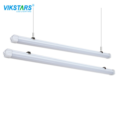 IP65 Tri-Proof LED Light Linear Fixture พร้อมป้องกันการกัดกร่อนของฝุ่น