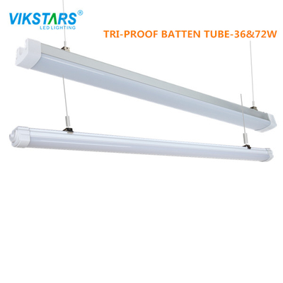 ไฟ LED Tri Proof SMD 2835 1200 มม. สำหรับไฟสถานีรถไฟใต้ดิน