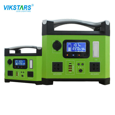 14KG Outdoor Mobile Power Supply 1000w แรงดันป้องกันแบตเตอรี่สำหรับตลาดกลางคืน