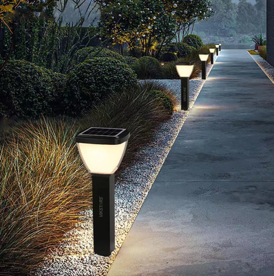 แรงแรง LED สูงแสงแสงอาทิตย์หญ้าสําหรับภายนอก กันน้ํา IP65 สวนผืน