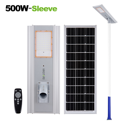 คุณภาพสูง 500W 700W โคมไฟฟ้าแสงอาทิตย์ถนนบูรณาการสําหรับถนนถนนหลักที่มีการควบคุมทางไกล อลูมิเนียมแสงอาทิตย์ถนน