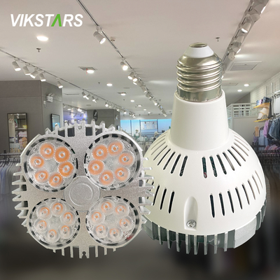 ขายร้อน ไฟสโปต LED 35W PAR30 หลอดสําหรับเสื้อผ้า ร้านขายสายไฟ ไฟสโปตพื้นหลังห้องแสดงภาพ
