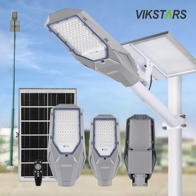 2 ใน 1 โซลาร์สตรีทไลท์ 100w 200w 300w 400w อลูมิเนียมดีไซน์คลาสสิค ขายร้อน โคมไฟพลังแสงอาทิตย์