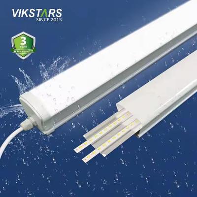 ไฟ LED เชิงเส้นราคาถูกกว่า 36W หลอด Tri-proof สำหรับโรงจอดรถกันน้ำ 1200 มม.