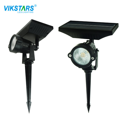 IP65 Garden LED ไฟสวนเข็มพลังงานแสงอาทิตย์ 3000k 4000k Waterproof