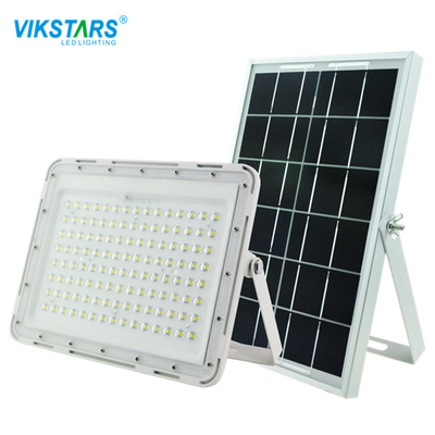 รีโมทคอนโทรล 200w แผงไฟน้ำท่วมพลังงานแสงอาทิตย์ 6V สำหรับผนังอาคารสวน