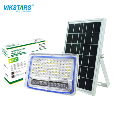 IP65 ไฟ LED น้ำท่วมพลังงานแสงอาทิตย์ 60 องศามุมลำแสงยาวนาน 3 วันที่ฝนตก Yard Lighting