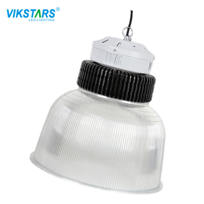 วัสดุ PC ที่มีความบริสุทธิ์สูง High Bay LED สำหรับ 4s Car Shop Gym Lighting Cover