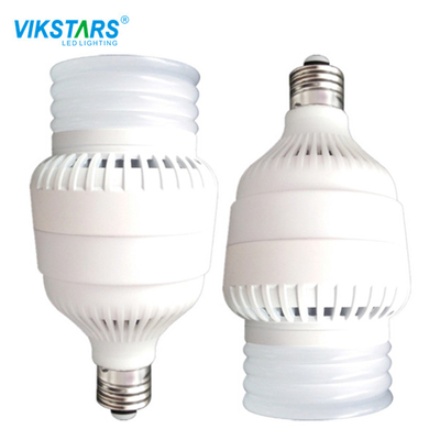 100lm/W Lumen หลอดไฟ LED พลังงานสูงสีขาวโคมไฟกันน้ำกลางแจ้ง